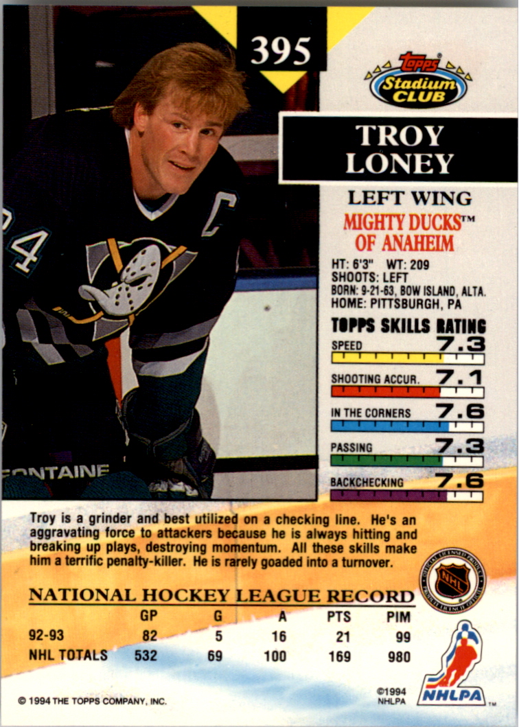 B0171- 1993-94 Stadium Club Members Only 251-500 -You Pick- 15+ FREE US SHIP - Picture 287 of 493