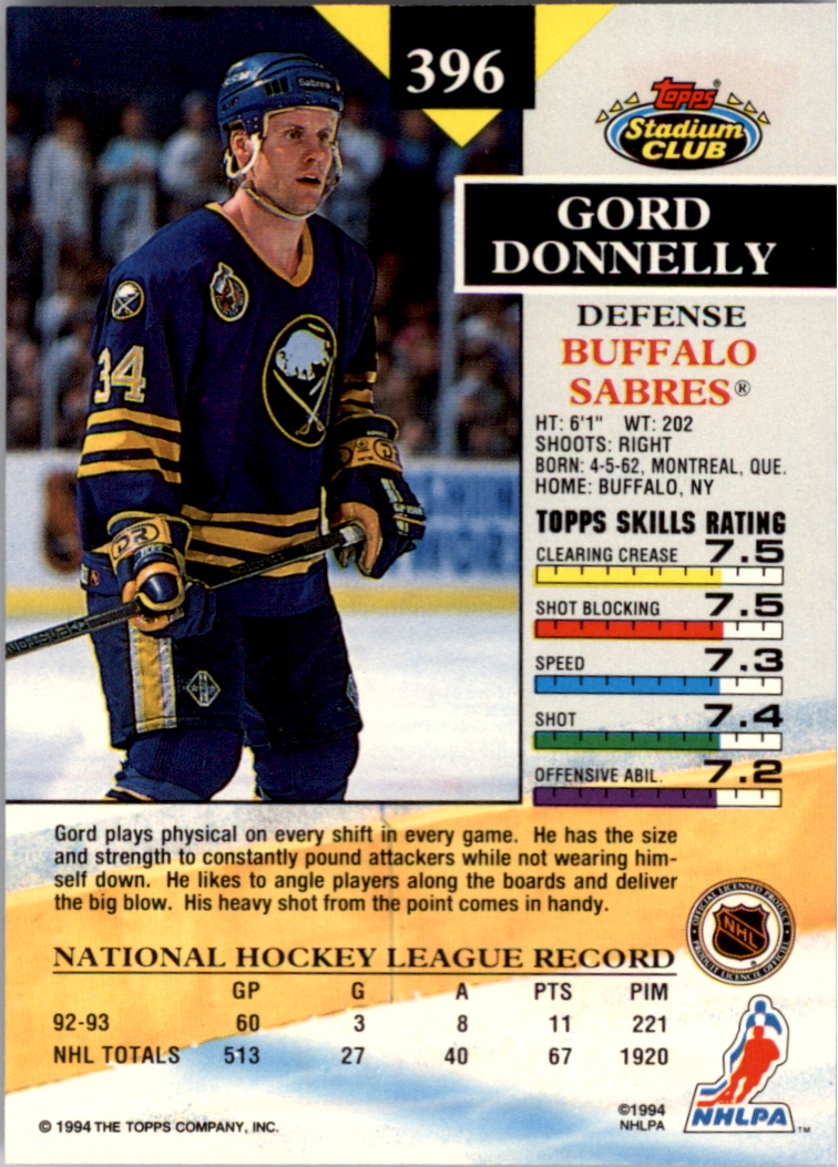 B0171- 1993-94 Stadium Club Members Only 251-500 -You Pick- 15+ FREE US SHIP - Picture 289 of 493