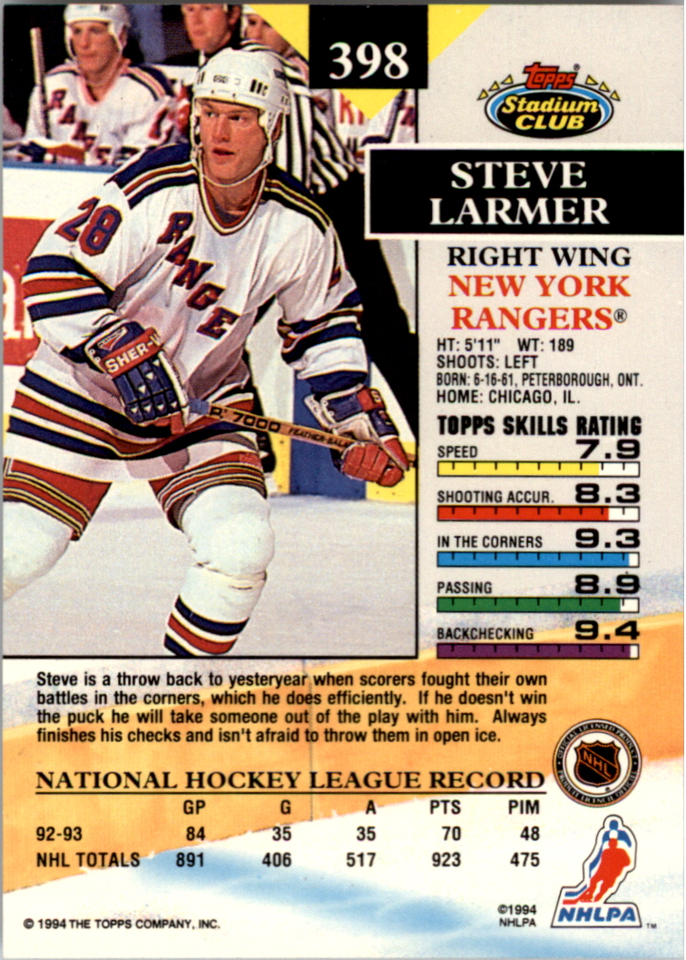 B0171- 1993-94 Stadium Club Members Only 251-500 -You Pick- 15+ FREE US SHIP - Picture 293 of 493