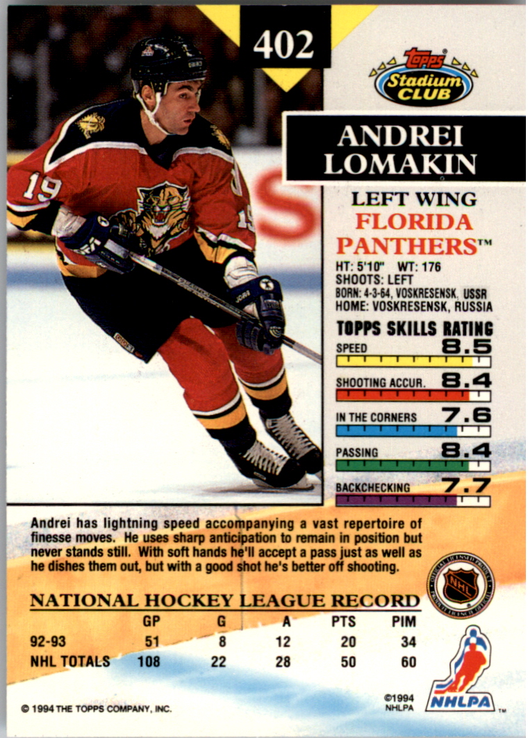B0171- 1993-94 Stadium Club Members Only 251-500 -You Pick- 15+ FREE US SHIP - Picture 301 of 493