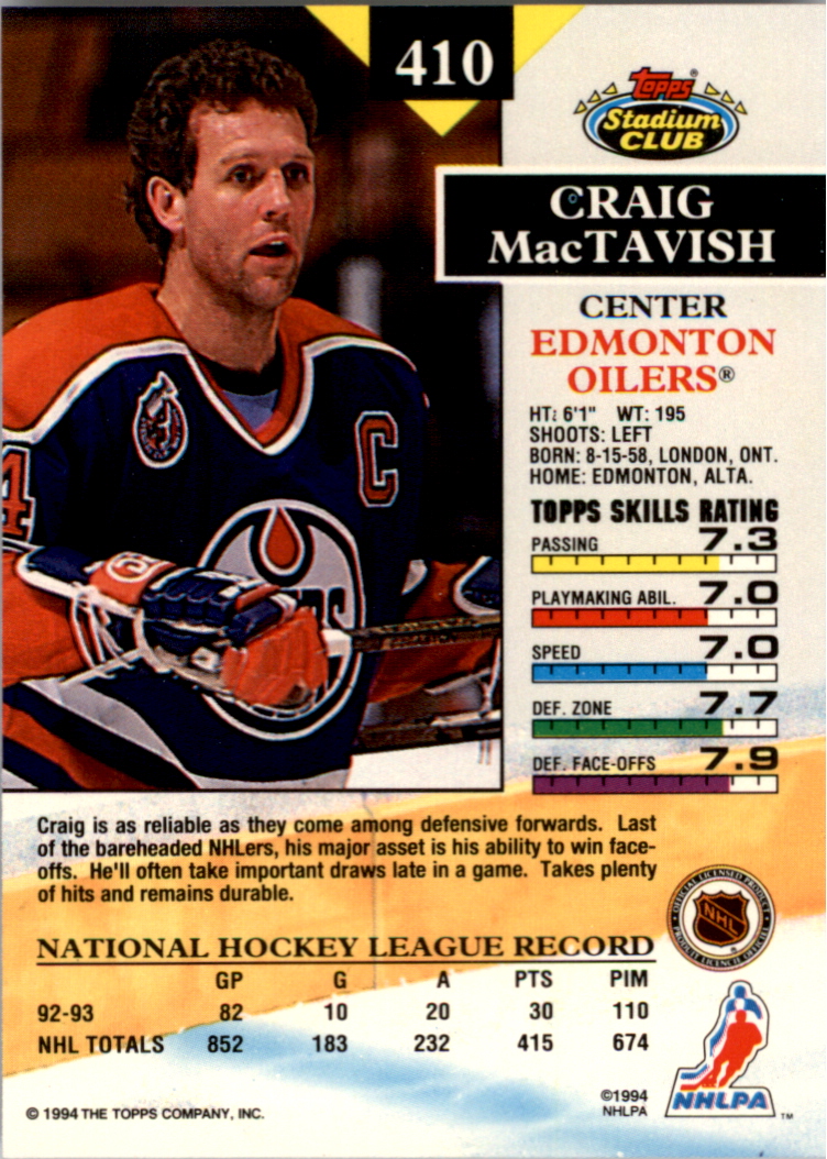 B0171- 1993-94 Stadium Club Members Only 251-500 -You Pick- 15+ FREE US SHIP - Picture 317 of 493