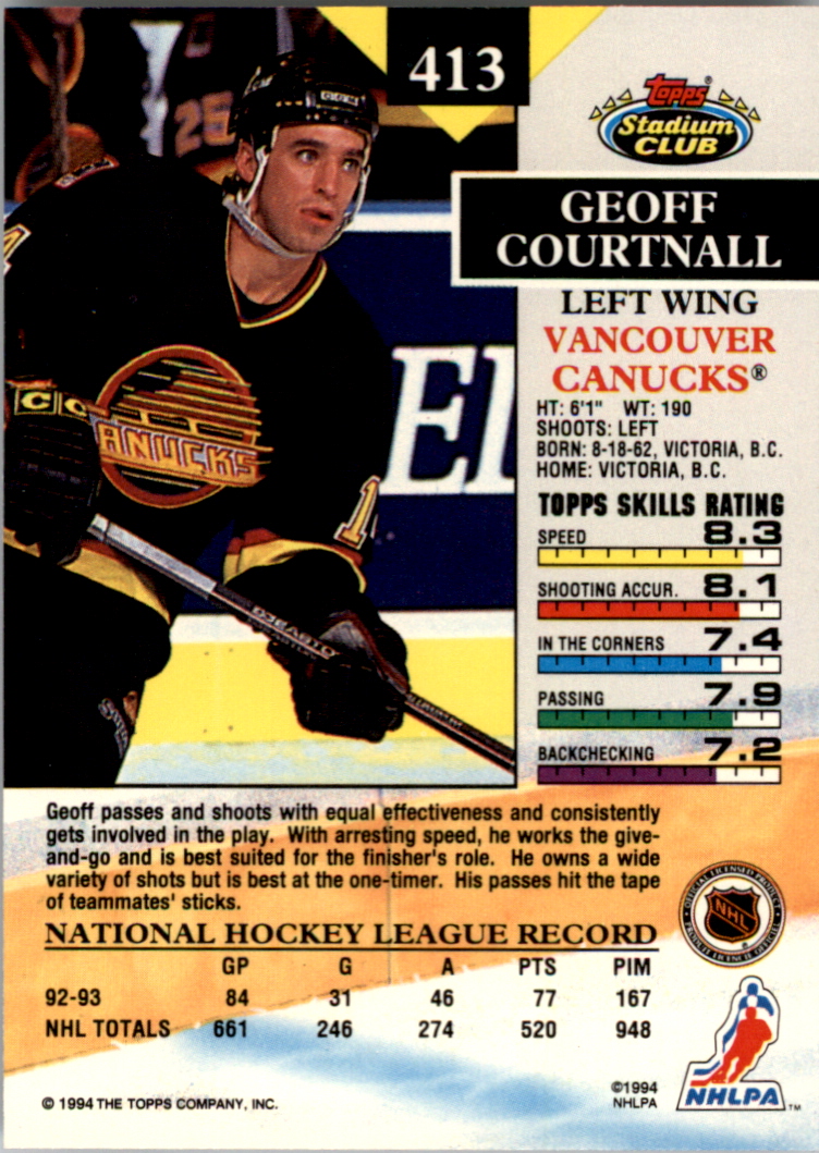 B0171- 1993-94 Stadium Club Members Only 251-500 -You Pick- 15+ FREE US SHIP - Picture 323 of 493