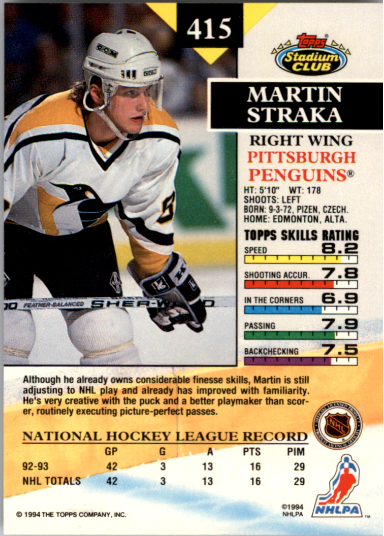 B0171- 1993-94 Stadium Club Members Only 251-500 -You Pick- 15+ FREE US SHIP - Picture 327 of 493