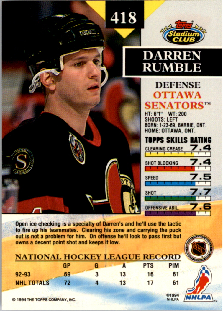 B0171- 1993-94 Stadium Club Members Only 251-500 -You Pick- 15+ FREE US SHIP - Picture 333 of 493