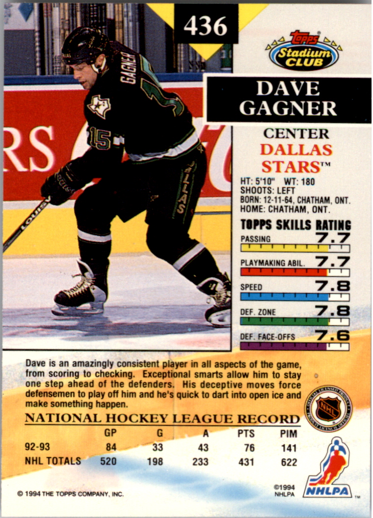 B0171- 1993-94 Stadium Club Members Only 251-500 -You Pick- 15+ FREE US SHIP - Picture 369 of 493