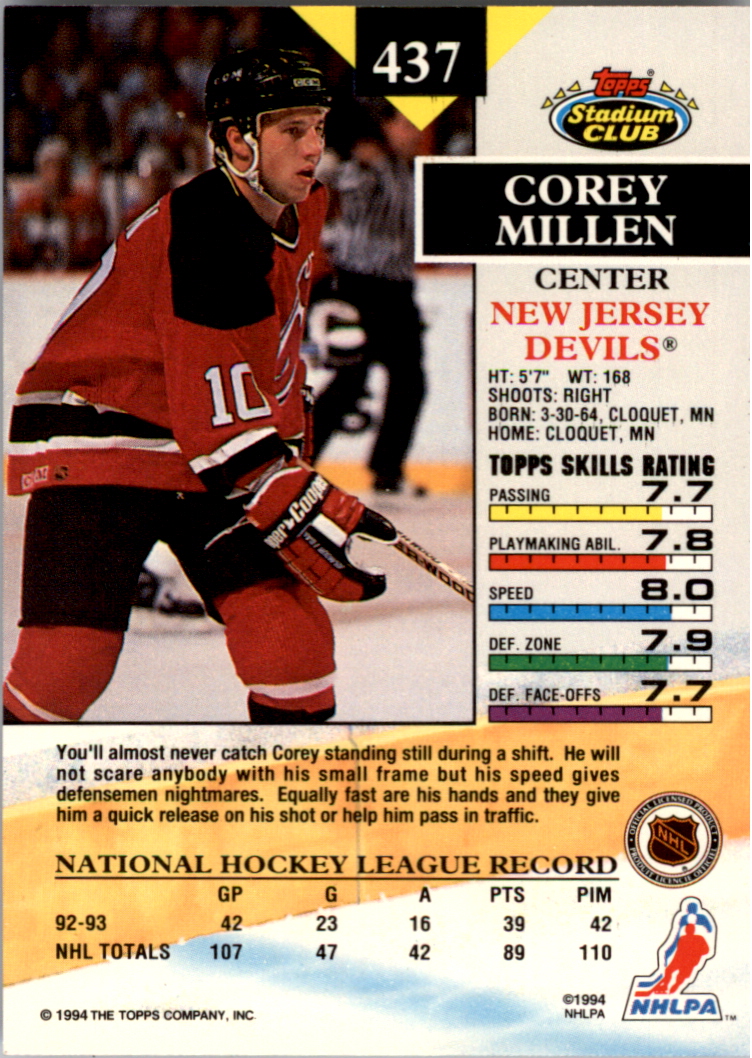 B0171- 1993-94 Stadium Club Members Only 251-500 -You Pick- 15+ FREE US SHIP - Picture 371 of 493