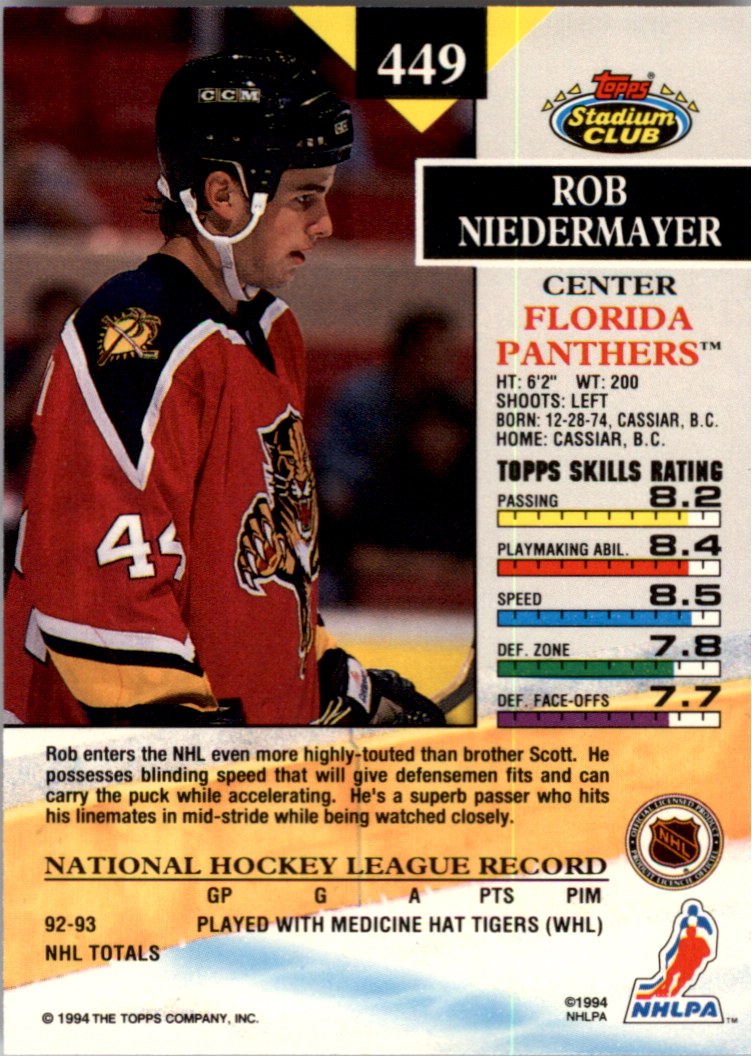 B0171- 1993-94 Stadium Club Members Only 251-500 -You Pick- 15+ FREE US SHIP - Picture 391 of 493