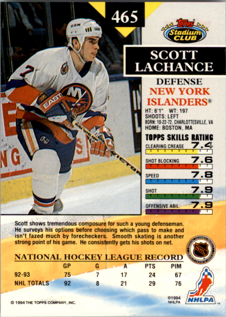 B0171- 1993-94 Stadium Club Members Only 251-500 -You Pick- 15+ FREE US SHIP - Picture 423 of 493