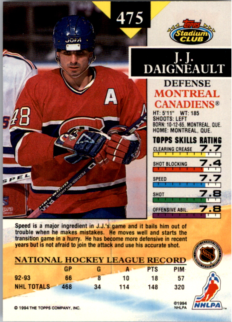 B0171- 1993-94 Stadium Club Members Only 251-500 -You Pick- 15+ FREE US SHIP - Picture 443 of 493