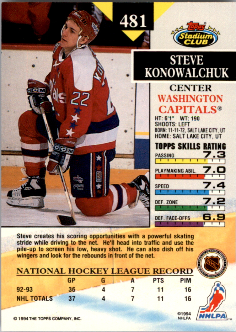 B0171- 1993-94 Stadium Club Members Only 251-500 -You Pick- 15+ FREE US SHIP - Picture 455 of 493