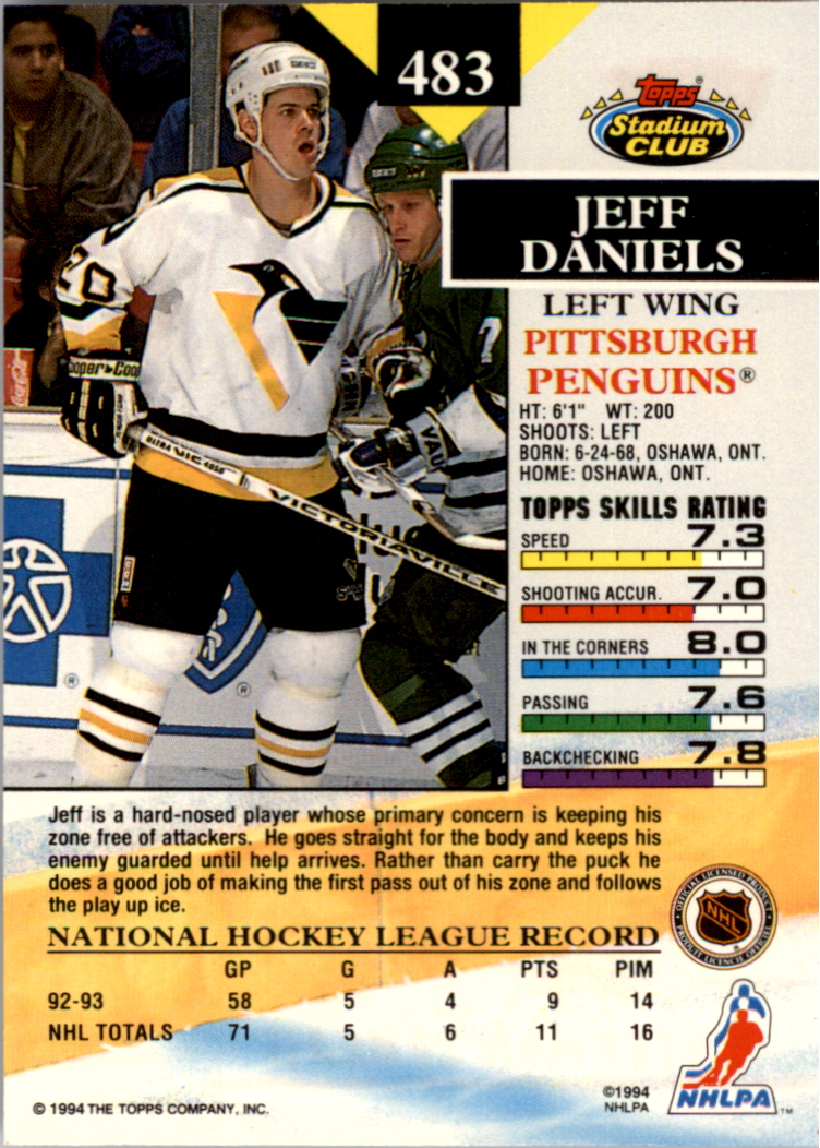 B0171- 1993-94 Stadium Club Members Only 251-500 -You Pick- 15+ FREE US SHIP - Picture 459 of 493