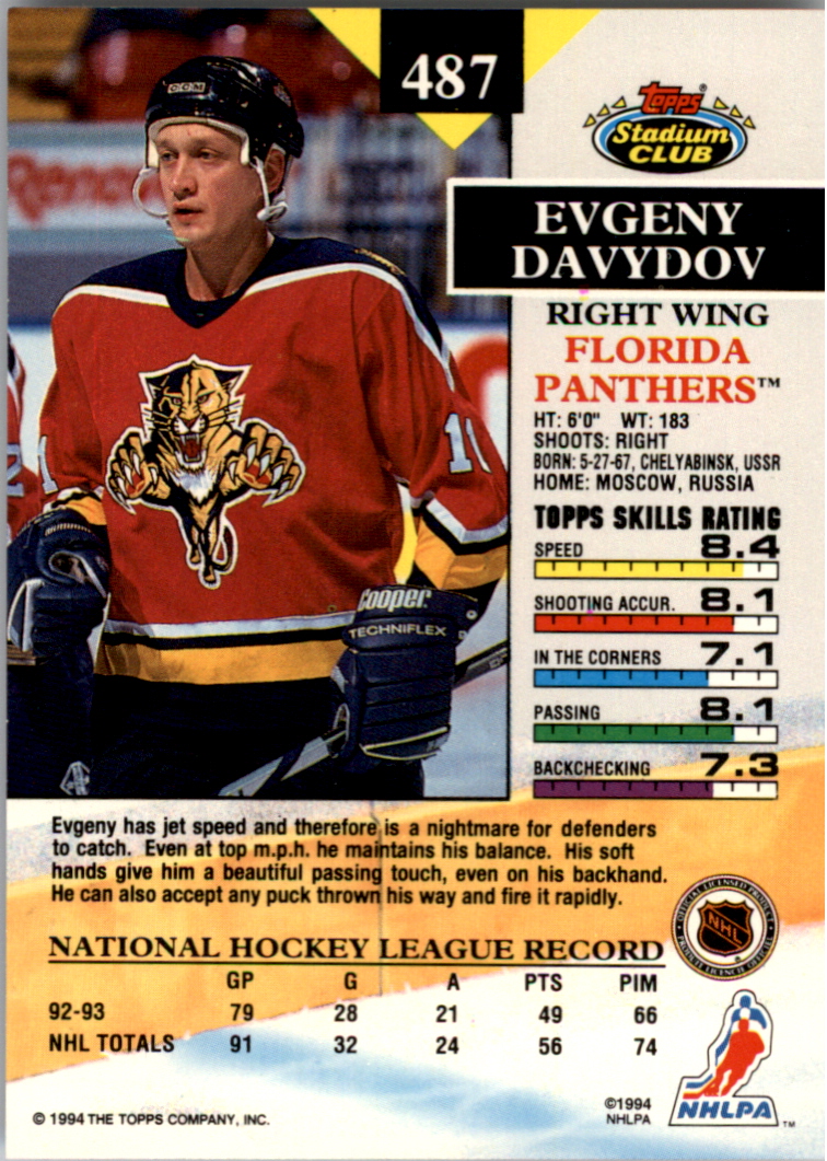 B0171- 1993-94 Stadium Club Members Only 251-500 -You Pick- 15+ FREE US SHIP - Picture 467 of 493