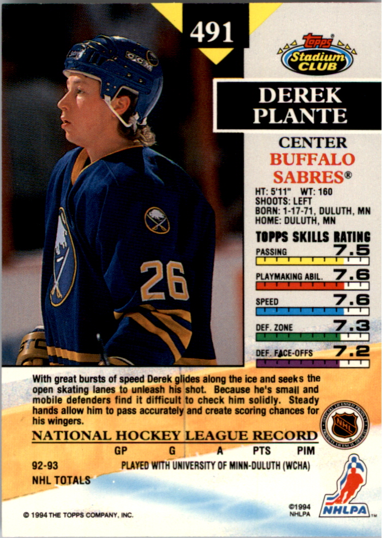 B0171- 1993-94 Stadium Club Members Only 251-500 -You Pick- 15+ FREE US SHIP - Picture 475 of 493