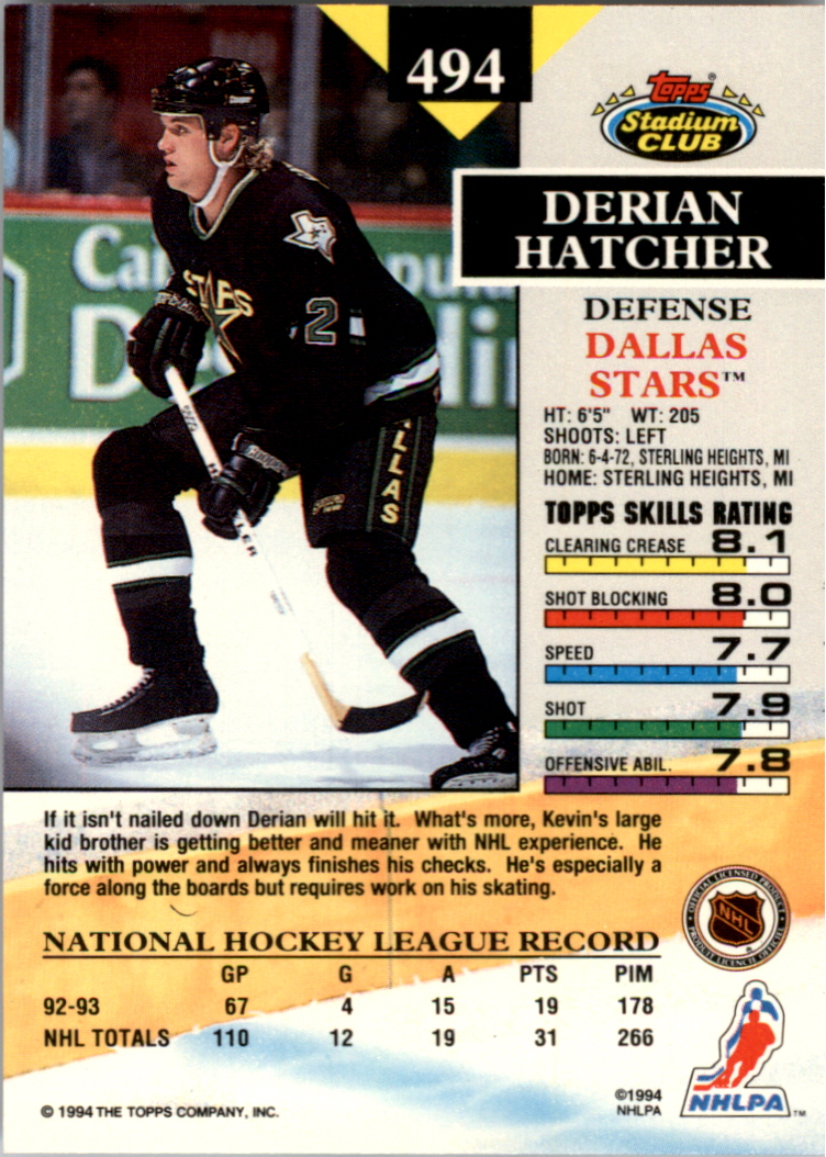 B0171- 1993-94 Stadium Club Members Only 251-500 -You Pick- 15+ FREE US SHIP - Picture 481 of 493