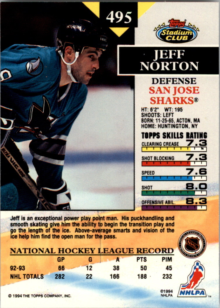 B0171- 1993-94 Stadium Club Members Only 251-500 -You Pick- 15+ FREE US SHIP - Picture 483 of 493