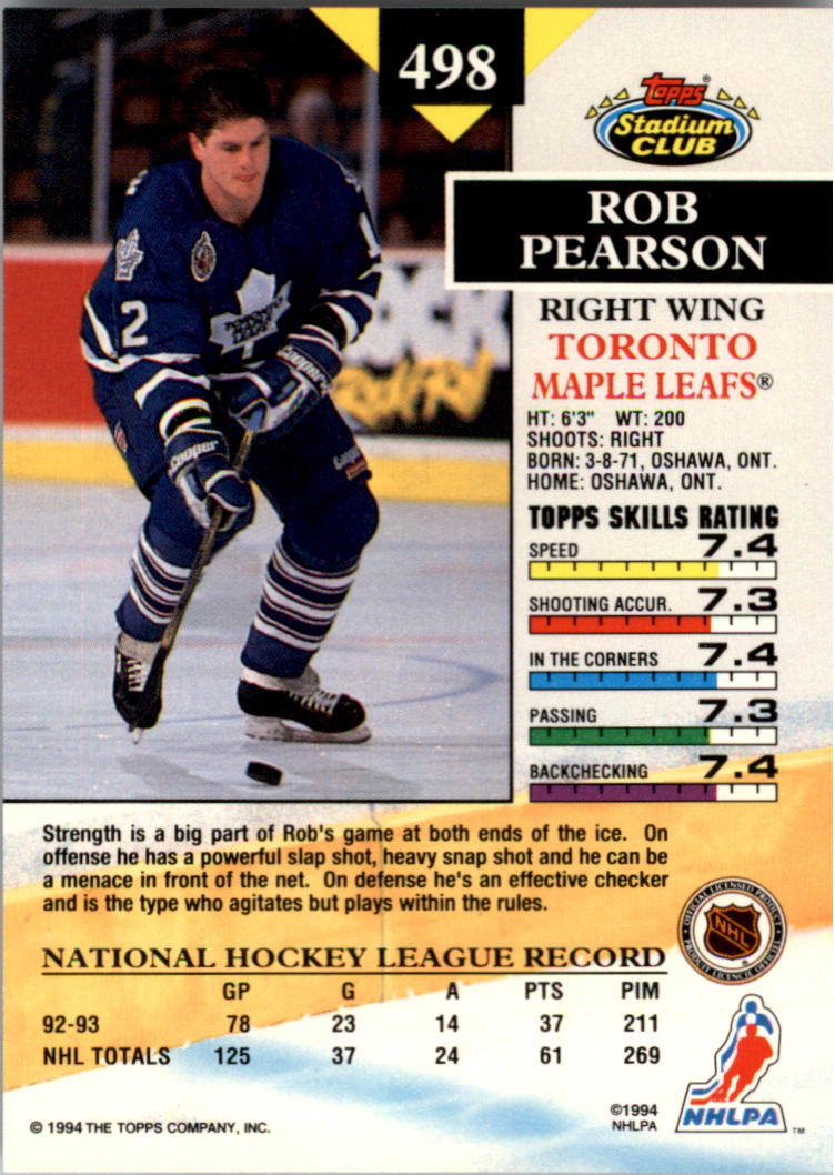 B0171- 1993-94 Stadium Club Members Only 251-500 -You Pick- 15+ FREE US SHIP - Picture 489 of 493