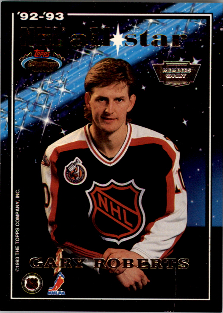 1993-94 Stadium Club All-Stars Members Only Parallel #16 Kirk Muller/Gary Roberts back image