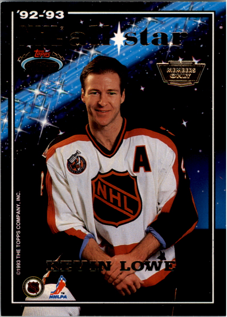 1993-94 Stadium Club All-Stars Members Only Parallel #19 Kevin Lowe/Garth Butcher