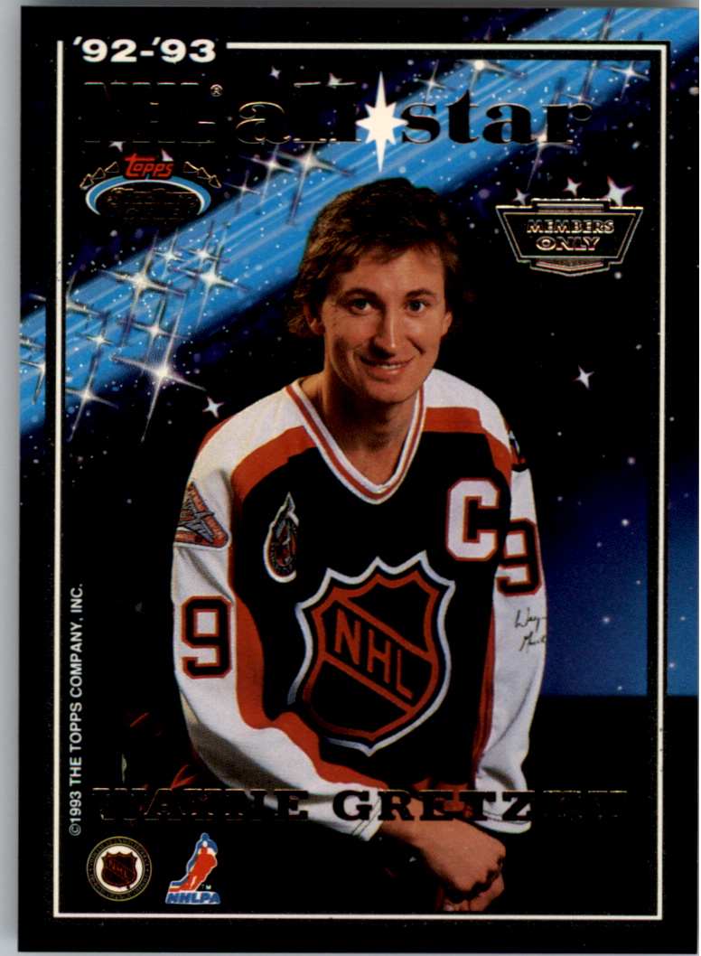 1993-94 Stadium Club All-Stars Members Only Parallel #23 Mario Lemieux/Wayne Gretzky