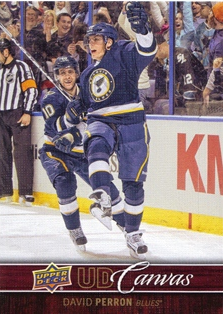 2012-13 Upper Deck Canvas #C73 David Perron