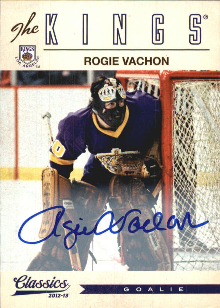 2012-13 Classics Signatures Autographs #158 Rogie Vachon