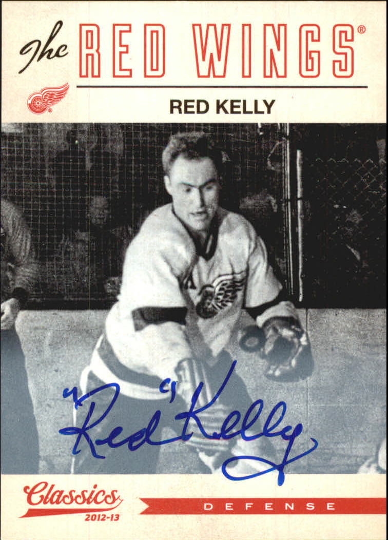 2012-13 Classics Signatures Autographs #171 Red Kelly