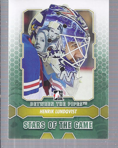 2012-13 Between The Pipes #86 Henrik Lundqvist SG