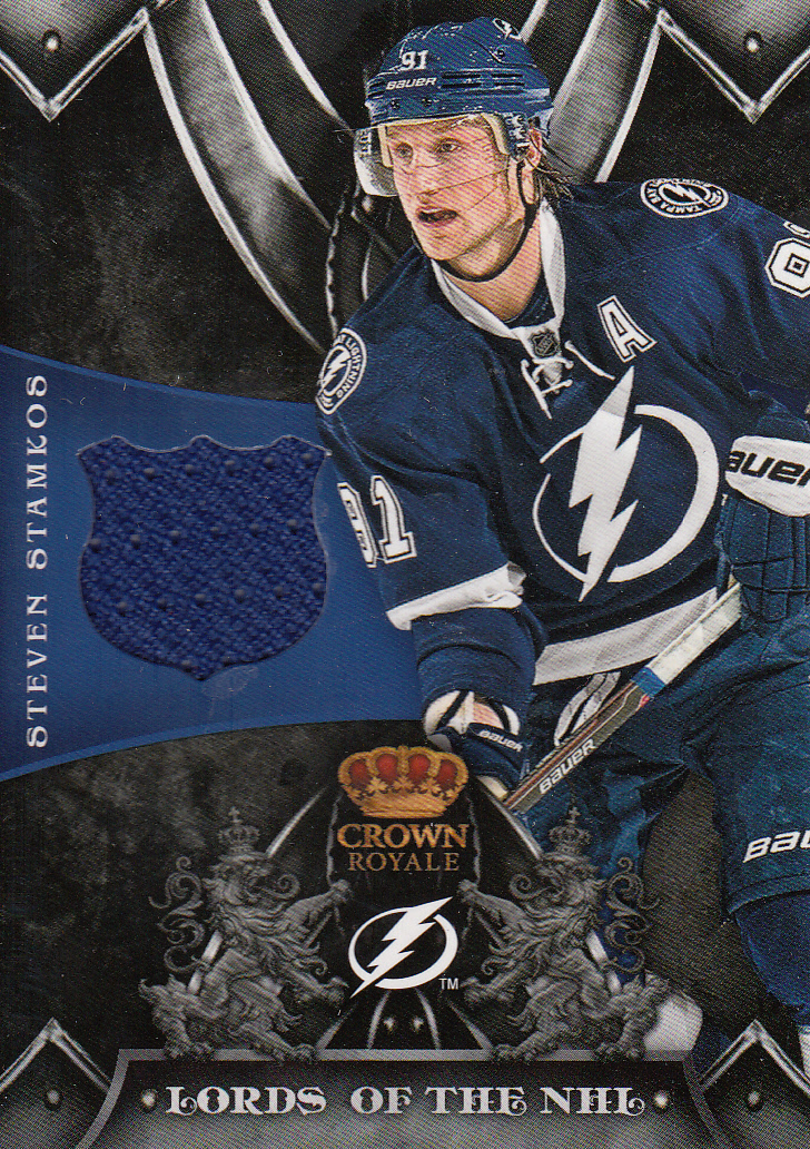 2012-13 Crown Royale Lords of the NHL Materials #LNSS Steven Stamkos