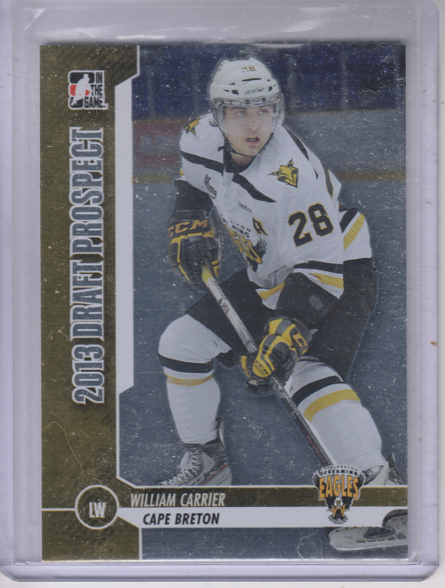 2012-13 ITG Draft Prospects #47 William Carrier