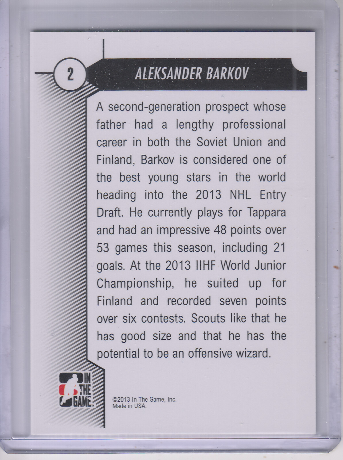 A4658- 2012-13 ITG Draft Prospects EMERALD Hk Cards -You Pick- 15+ FREE US SHIP - Picture 3 of 48