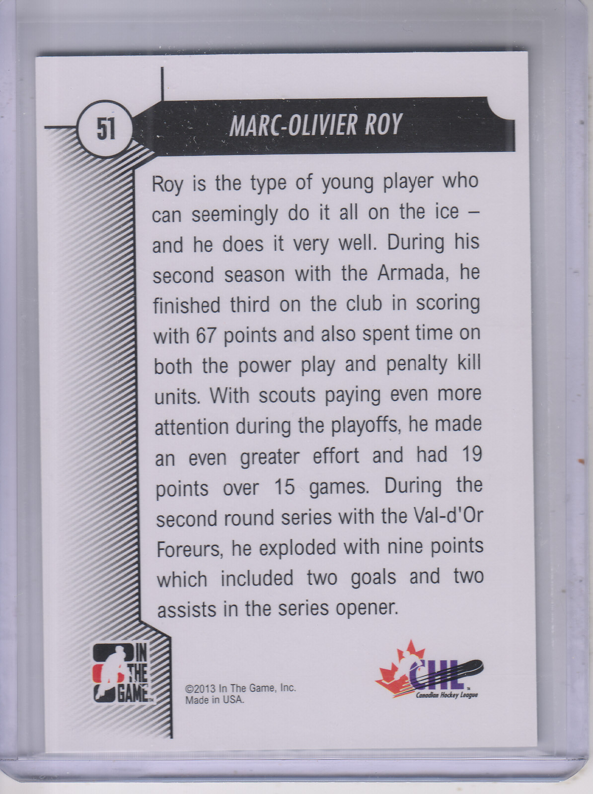 A4658- 2012-13 ITG Draft Prospects EMERALD Hk Cards -You Pick- 15+ FREE US SHIP - Picture 12 of 48