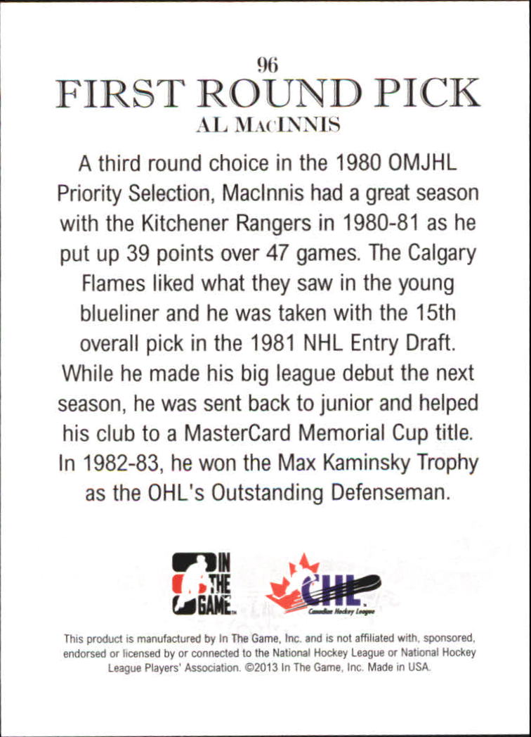 A4658- 2012-13 ITG Draft Prospects EMERALD Hk Cards -You Pick- 15+ FREE US SHIP - Picture 26 of 48