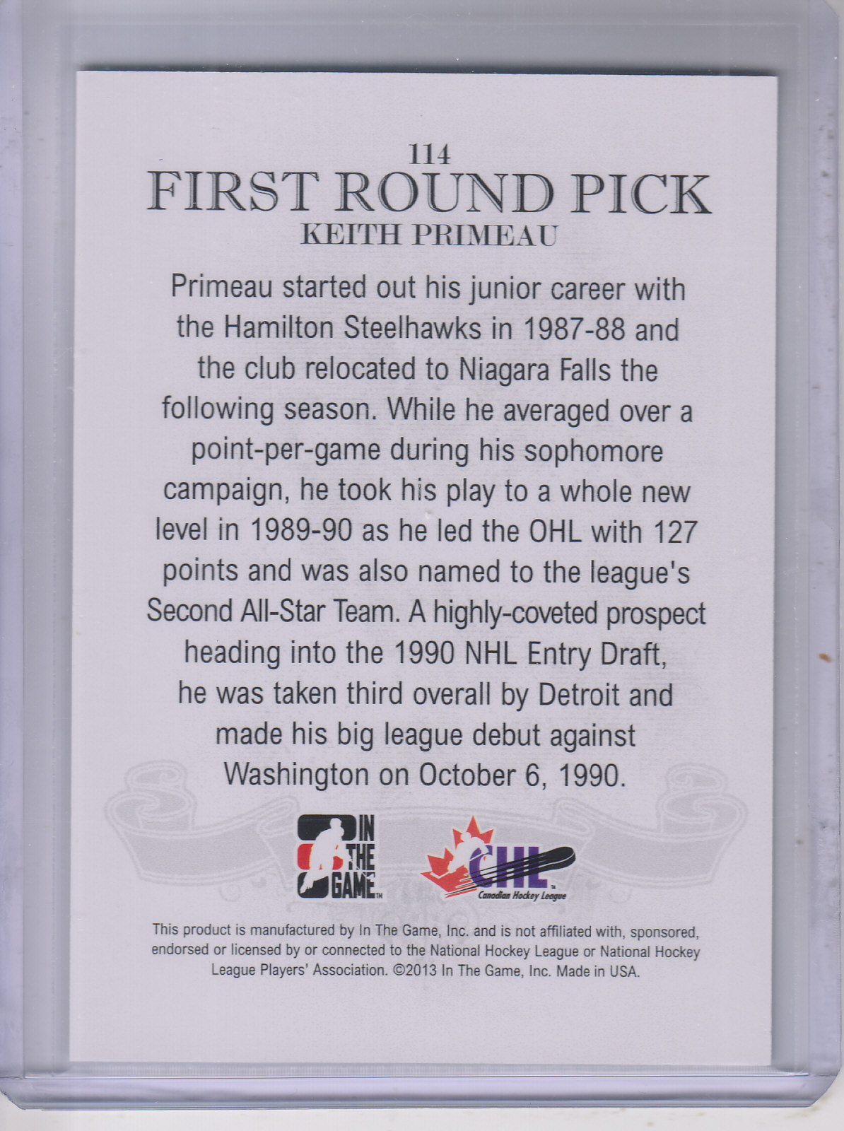 A4658- 2012-13 ITG Draft Prospects EMERALD Hk Cards -You Pick- 15+ FREE US SHIP - Picture 34 of 48