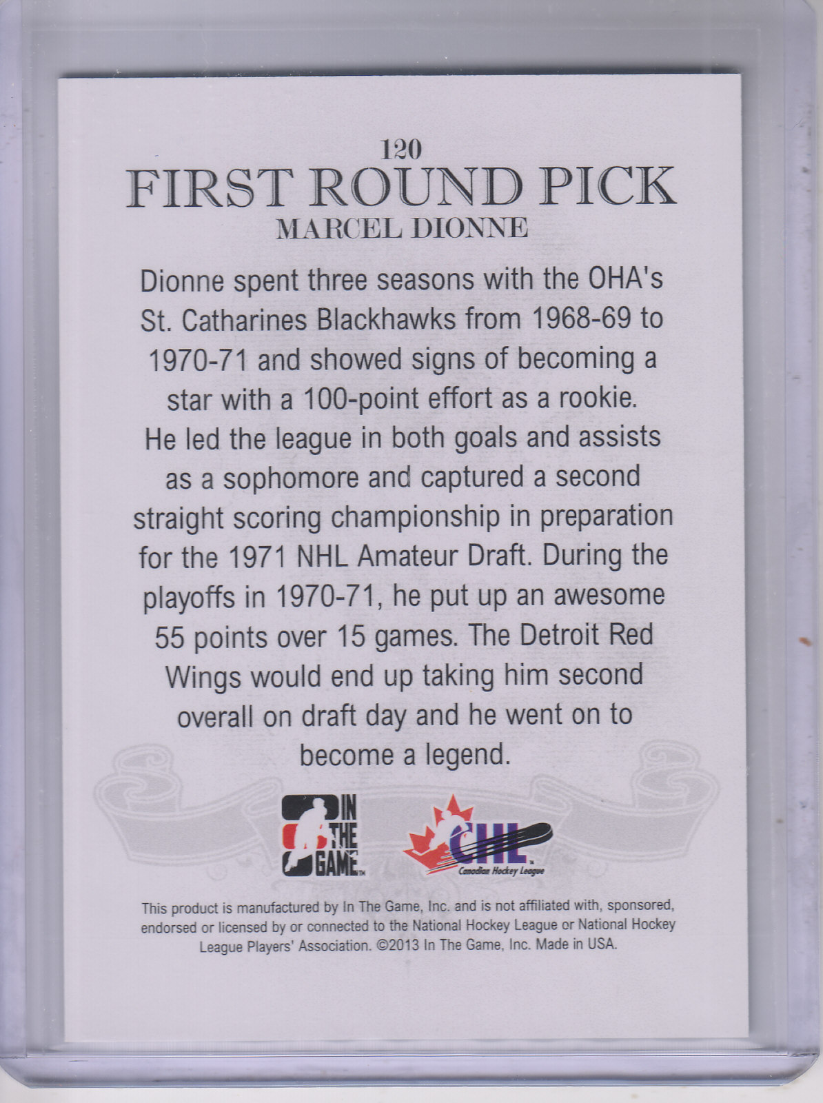 A4658- 2012-13 ITG Draft Prospects EMERALD Hk Cards -You Pick- 15+ FREE US SHIP - Picture 36 of 48