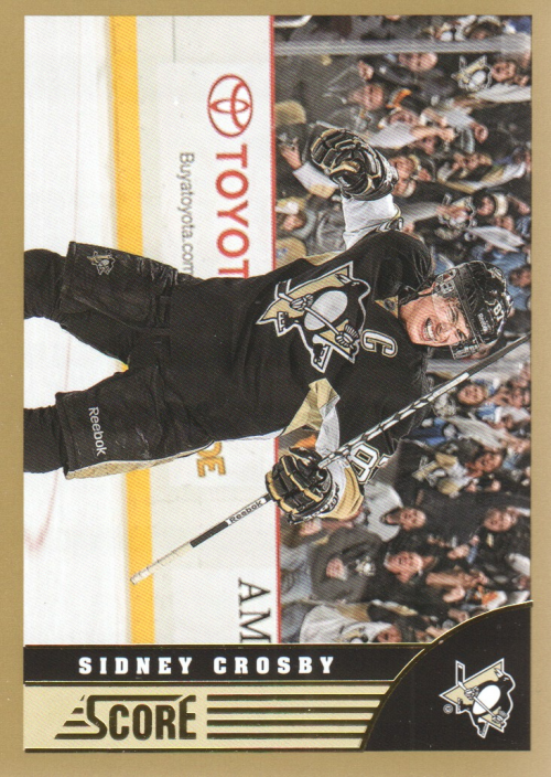 2013-14 Score Gold #399 Sidney Crosby