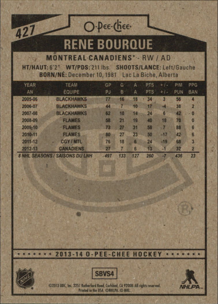 A6815- 2013-14 O-Pee-Chee Hk #s 401-642 +Rookies -You Pick- 15+ FREE US SHIP - Picture 53 of 280