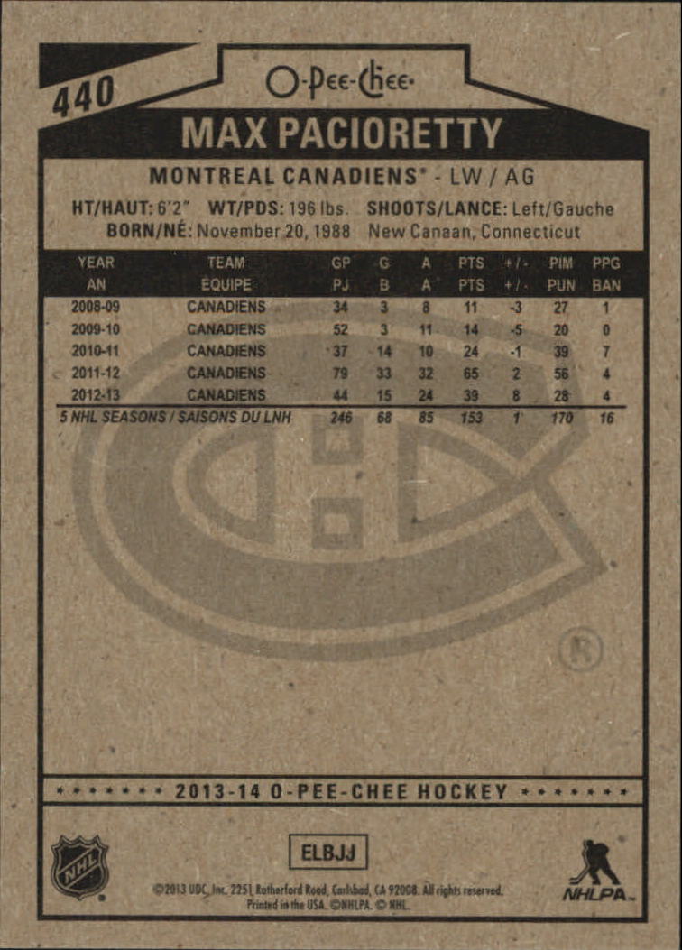 A6815- 2013-14 O-Pee-Chee Hk #s 401-642 +Rookies -You Pick- 15+ FREE US SHIP - Picture 79 of 280