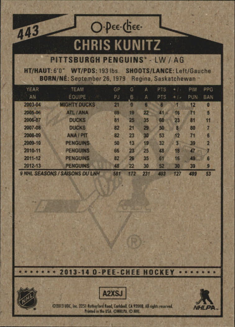 A6815- 2013-14 O-Pee-Chee Hk #s 401-642 +Rookies -You Pick- 15+ FREE US SHIP - Picture 85 of 280
