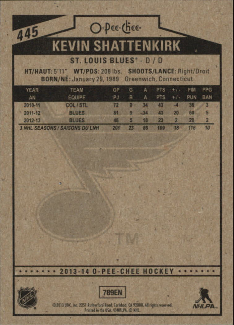 A6815- 2013-14 O-Pee-Chee Hk #s 401-642 +Rookies -You Pick- 15+ FREE US SHIP - Picture 89 of 280