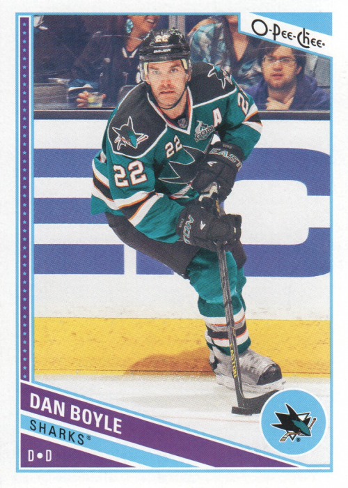 2013-14 O-Pee-Chee #484 Dan Boyle