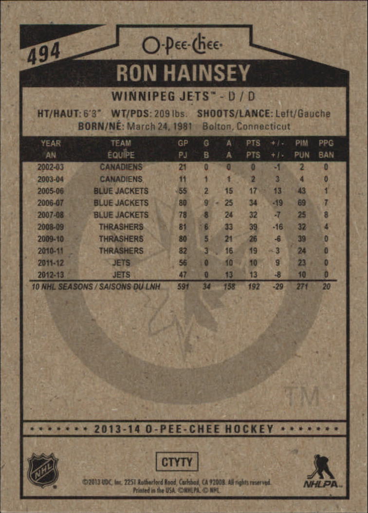 A6815- 2013-14 O-Pee-Chee Hk #s 401-642 +Rookies -You Pick- 15+ FREE US SHIP - Picture 181 of 280