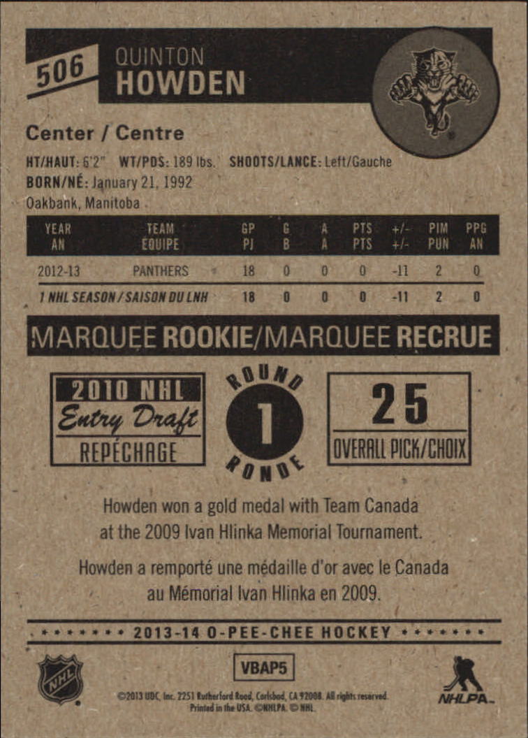 A6815- 2013-14 O-Pee-Chee Hk #s 401-642 +Rookies -You Pick- 15+ FREE US SHIP - Picture 201 of 280