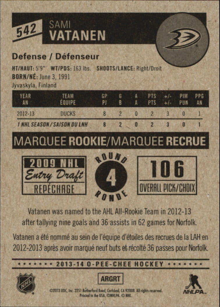 A6815- 2013-14 O-Pee-Chee Hk #s 401-642 +Rookies -You Pick- 15+ FREE US SHIP - Picture 231 of 280