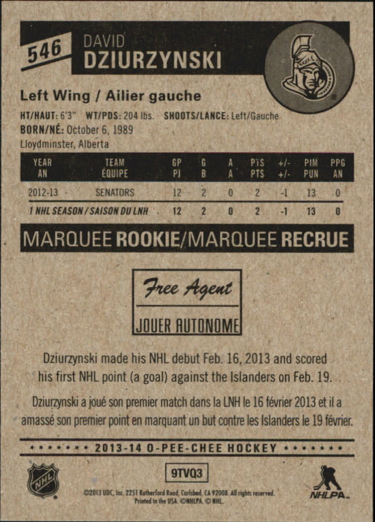 A6815- 2013-14 O-Pee-Chee Hk #s 401-642 +Rookies -You Pick- 15+ FREE US SHIP - Picture 235 of 280