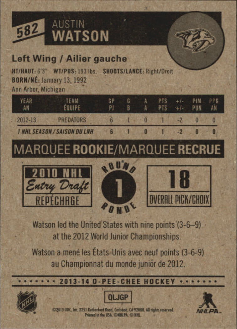 A6815- 2013-14 O-Pee-Chee Hk #s 401-642 +Rookies -You Pick- 15+ FREE US SHIP - Picture 259 of 280