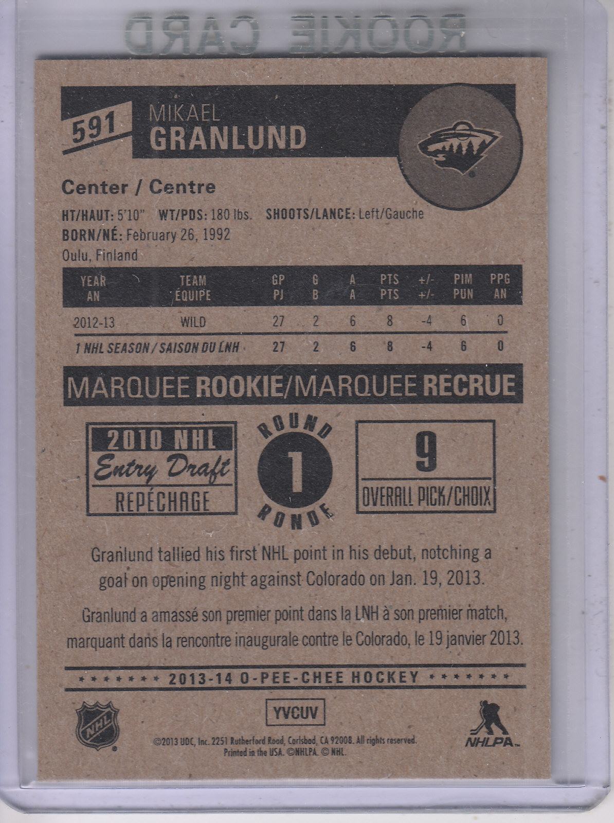 A6815- 2013-14 O-Pee-Chee Hk #s 401-642 +Rookies -You Pick- 15+ FREE US SHIP - Picture 268 of 280