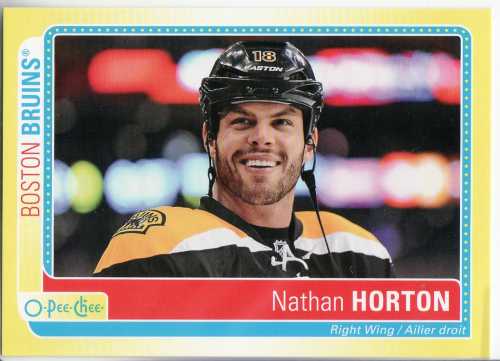 2013-14 O-Pee-Chee Stickers #SNH Nathan Horton
