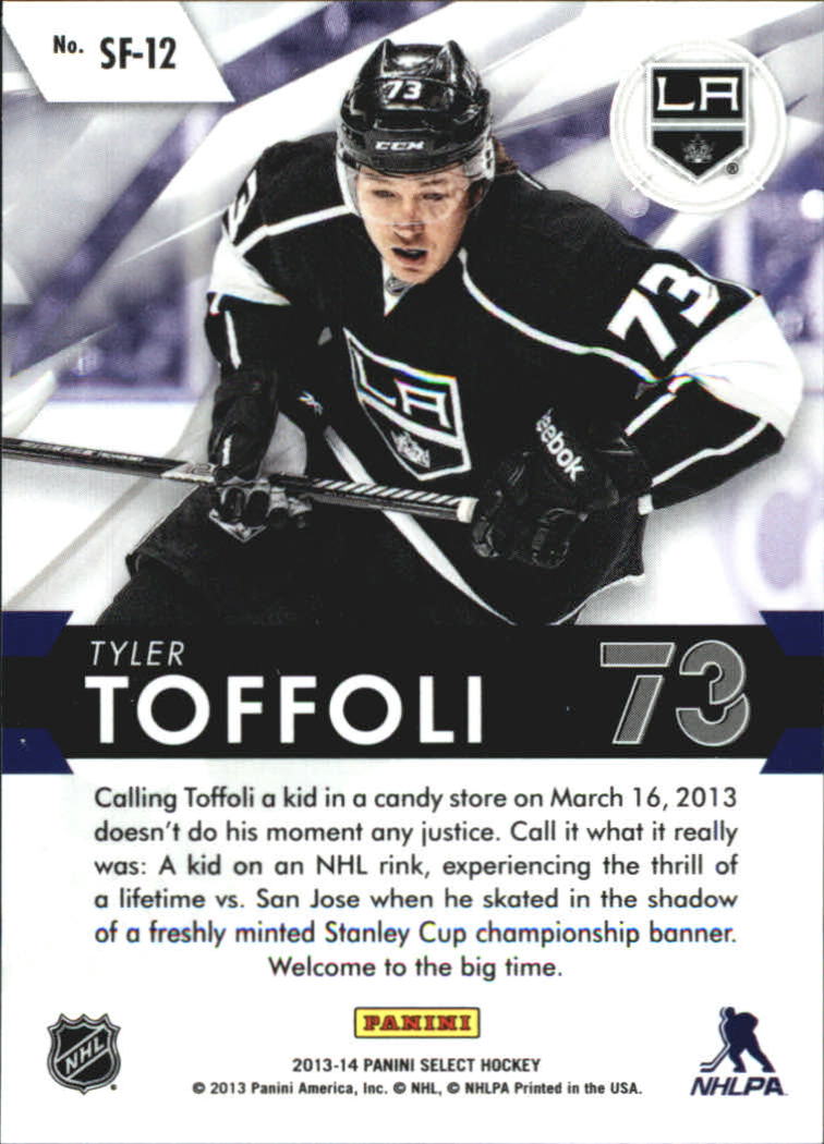 2013-14 Select Future #SF12 Tyler Toffoli back image