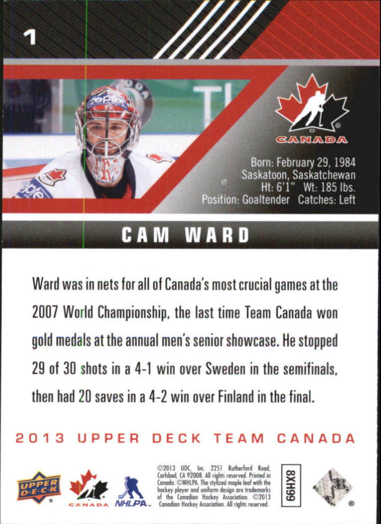 A2632- 2013-14 Upper Deck Team Canada Hk #s 1-220 -You Pick- 15+ FREE US SHIP - Picture 3 of 401