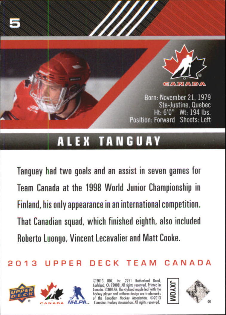 A2632- 2013-14 Upper Deck Team Canada Hk #s 1-220 -You Pick- 15+ FREE US SHIP - Picture 11 of 401